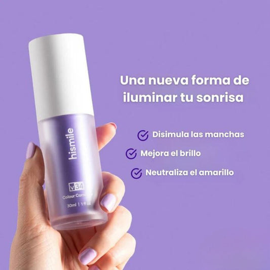 CREMA DENTAL MORADA - BLANQUEADORA DENTAL